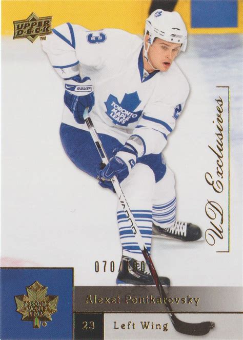 Alexei Ponikarovsky 2009 10 Upper Deck Exclusives 70 Of Flickr