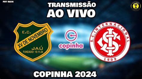 XV DE JAÚ X INTERNACIONAL AO VIVO l COPINHA 2024 l 3ª RODADA l NARRAÇÃO