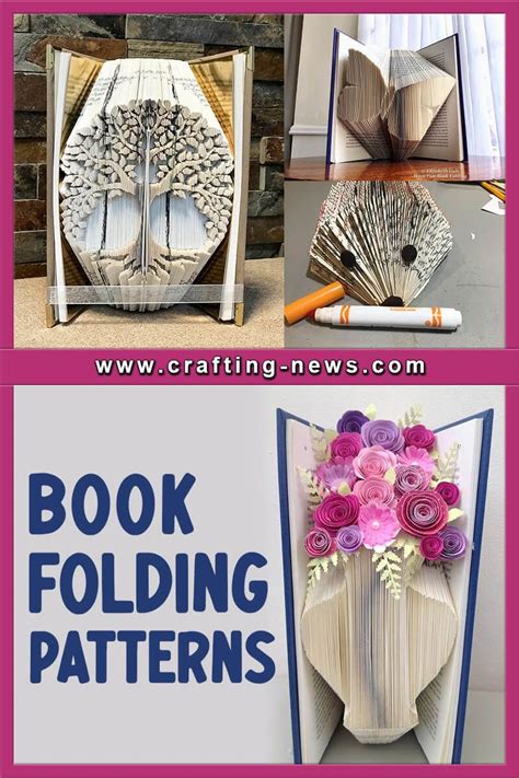 Book Folding Patterns Book Crafts Diy Book Folding Patterns Free