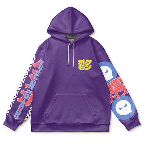 Gengar V3 Pokemon Streetwear Hoodie Anime Ape