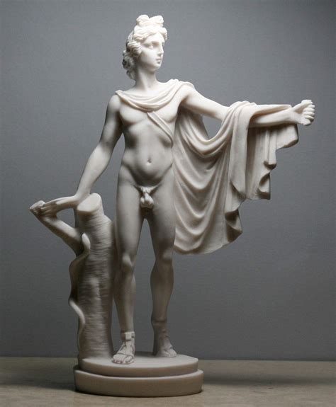 Buy Apollo Belvedere Greek Roman God Of Music Nude Male Cast Marble