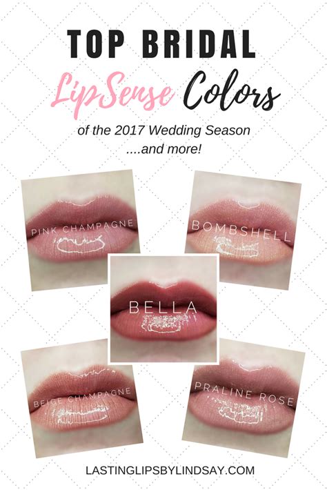 Its Wedding Season Most Popular Lipsense Colors For Brides Lipsense