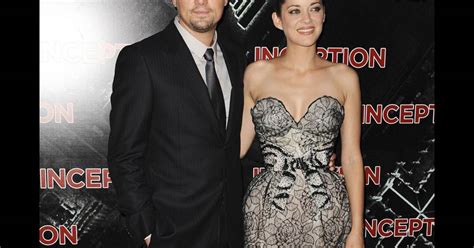 Marion Cotillard et Leonardo DiCaprio à l avant première d Inception