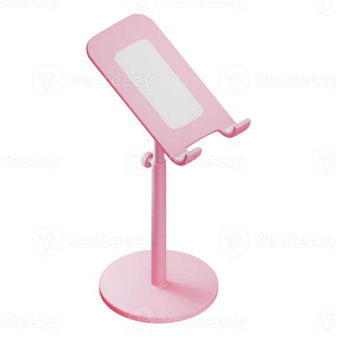 Png 3d Rendering Phone Holder 38939695 Png