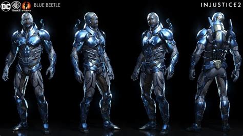 Injustice Blu Beetle Character Design Blue Beetle Dc Comics