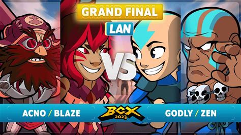 Acno Blaze Vs Godly Zen GRAND FINAL Brawlhalla World