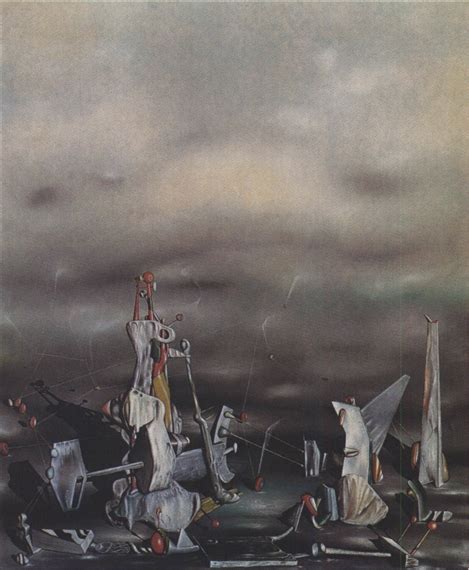 Yves Tanguy The Palace Of Window Rocks 1942 Mutualart