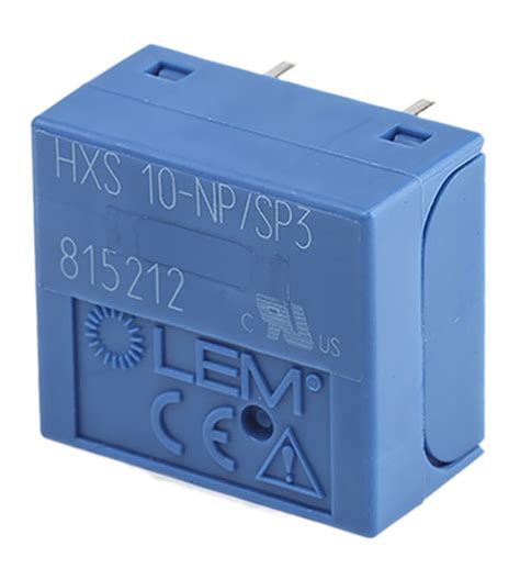 Hxs 10 Np Sp3 Lem Lem Hxs Series Current Transformer 60a Input 60 1