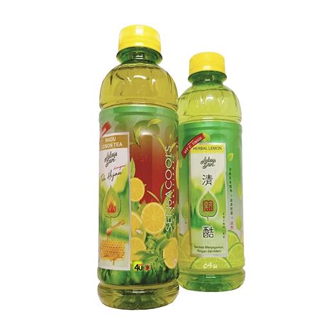 Jual Adem Sari Ching Ku Herbal Lemon Drink Pet Ml Rtd Shopee