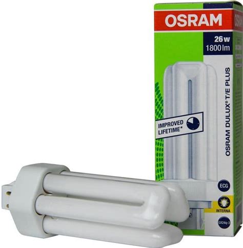 Osram Dulux T E Plus 26W 827 Zeer Warm Wit 4 Pin Bol