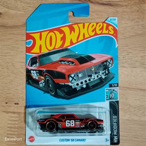 Hot Wheels Custom Camaro Shopee Malaysia