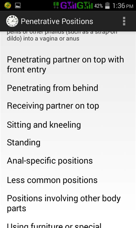 Aplicaci N List Of Sex Positions En Amazon Appstore