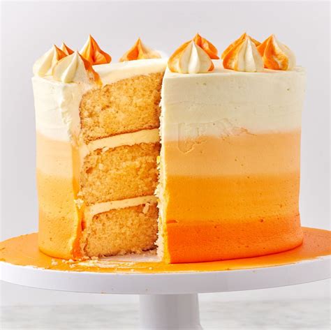 Creamsicle Ombre Cake Recipe How To Make A Creamsicle Ombre Cake