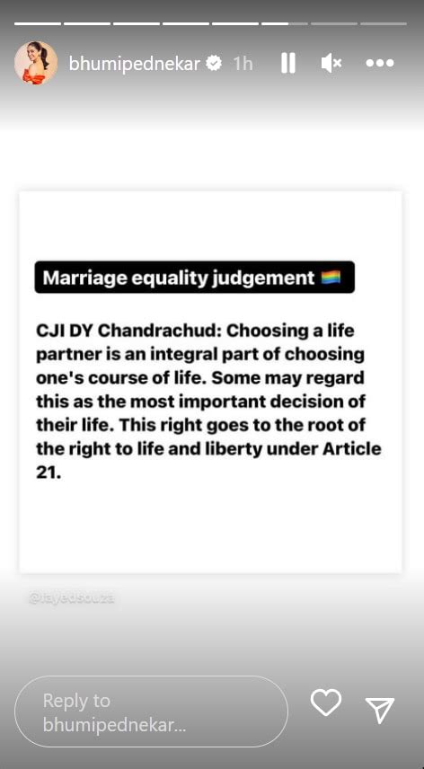 Sc Declines Same Sex Marriage In India Bhumi Pednekar Celina Jaitly And