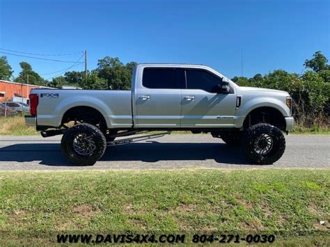 2019 Ford F 250 Superduty Crew Cab Diesel Lifted 4x4 Pickup