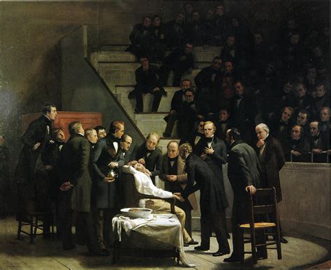 Dr. Morton Administers Anesthesia Painting by William Thomas Green ...