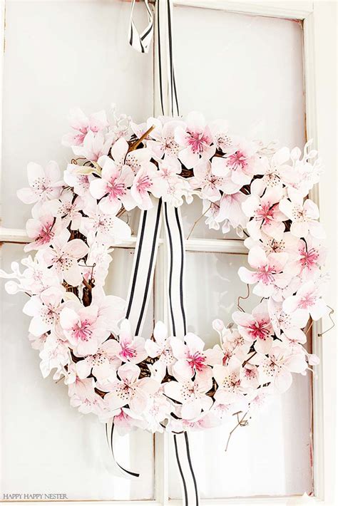 Spring Diy Paper Flower Wreath Best Flower Site