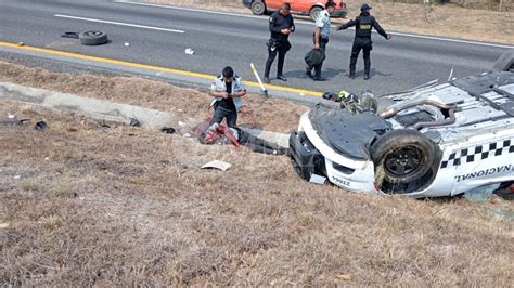 Fatal Accidente En Carretera A Tonalá Muere Elemento De La Guardia