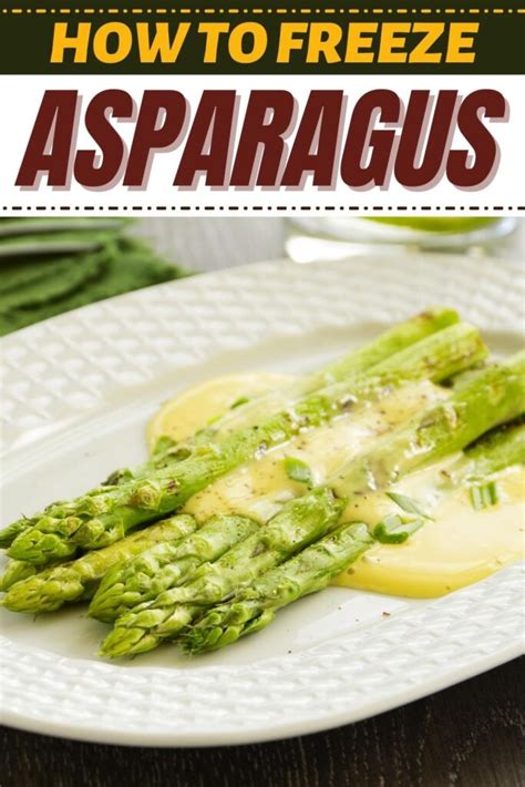 How To Freeze Asparagus Easy Method Insanely Good