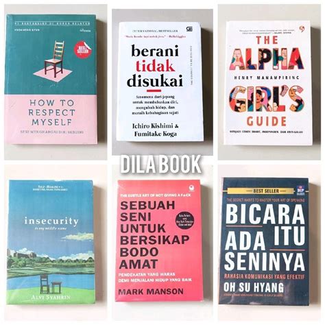 Jual 1 PAKET 6 BUKU MOTIVASI HOW TO RESPECT MY SELF BERANI TIDAK