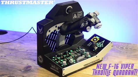 Watch the Thrustmaster F-16 Throttle Quadrant System Get Unboxed - FSElite