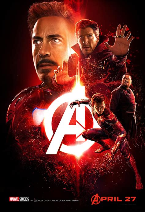 Avengers Infinity War 2018 Poster 5 Trailer Addict