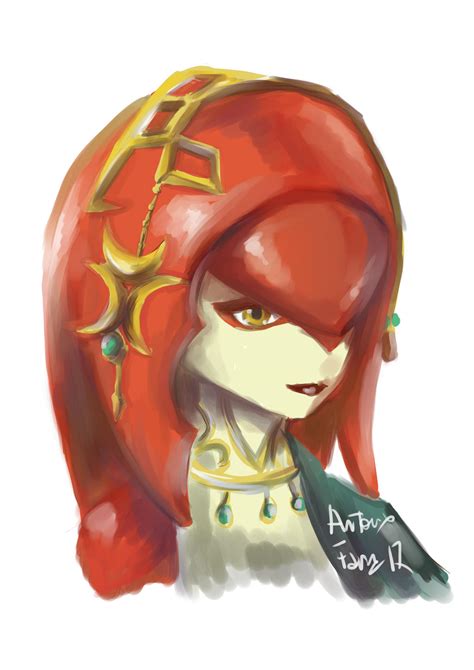 Zelda Breath Of The Wild Mipha By Doublezeroafarina On Deviantart