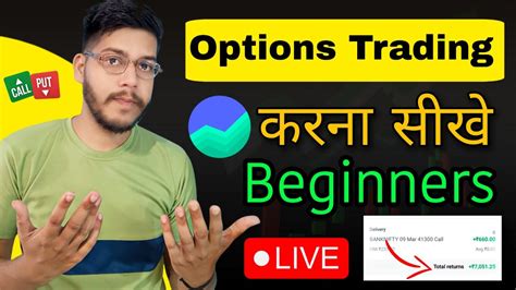 Groww Live Options Trading For Beginners 2023 In Hindi Groww App Se