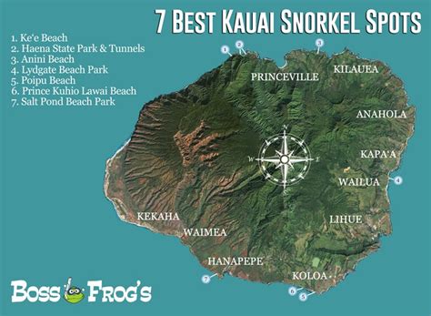 7 Best Kauai Snorkeling Spots | Boss Frog's Hawaii