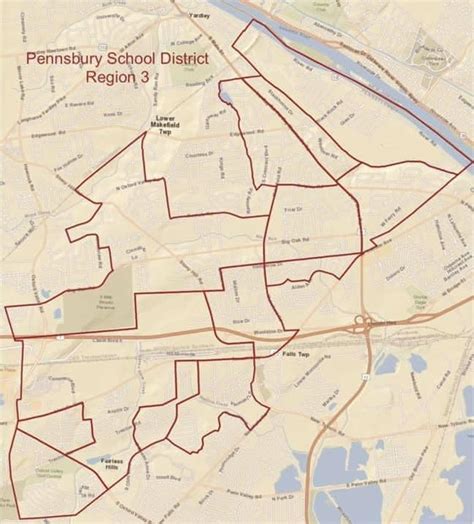 Pennsbury School Board Regions | The Lower Makefield-Yardley Democratic ...