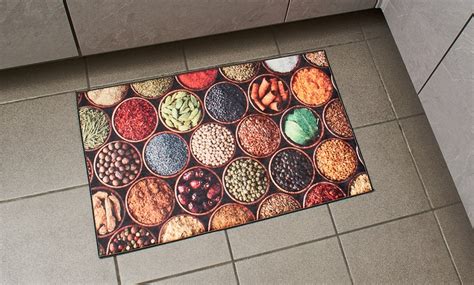 jusqu à 73 Tapis de cuisine Stampa avec motifs épices Groupon