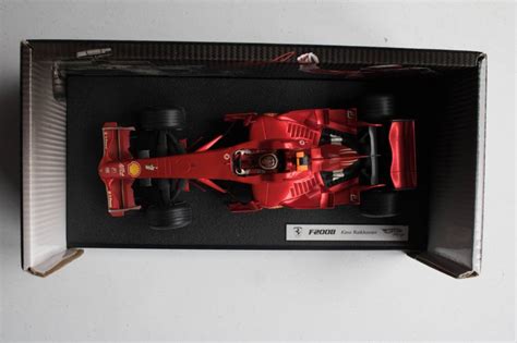 Ferrari F2008 2008 Kimi Raikonen Hot Wheels Racing 1 18