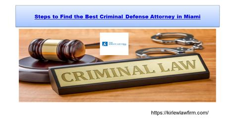 Ppt Steps To Find The Best Criminal Defense Attorney In Miami Powerpoint Presentation Free