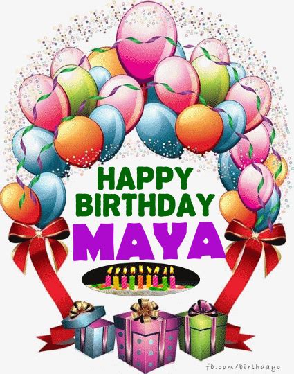 Happy Birthday Maya Images Birthday Greeting Birthday Kim