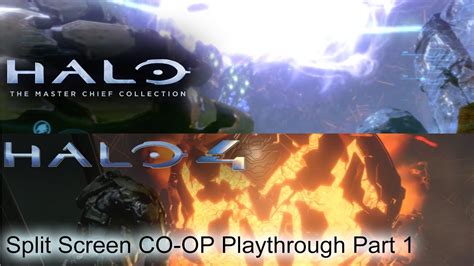 HALO MCC HALO 4 Split Screen Co Op Playthrough 1 1080p 60fps No