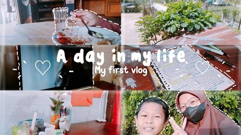 A Day In My Life First Vlog Beresin Kamar Study With Me Berangkat