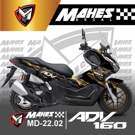 Jual Mahes Decal Stiker Adv Full Body Decal Stiker Adv