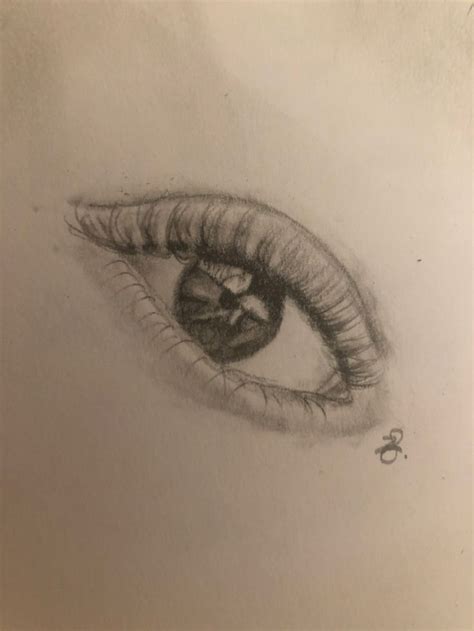 Pencil Sketch of an eye