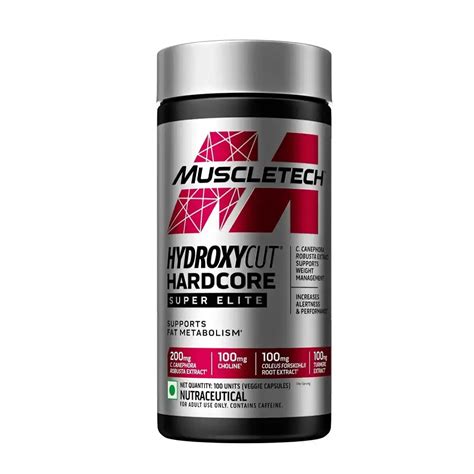 Muscletech Hydroxycut Hardcore Super Elite 100 Capsules