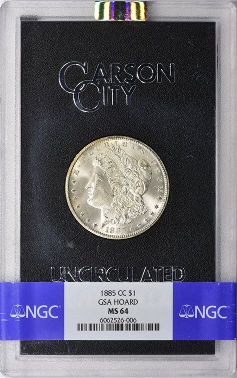 Cc Morgan Silver Dollar Gsa Hoard Ngc Ms Item