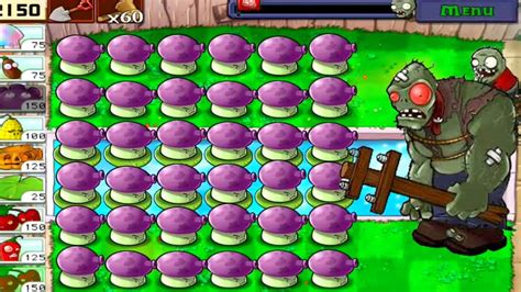 Plants Vs Zombies LAST STAND ENDLESS I All Fume Shroom Vs All Zombies