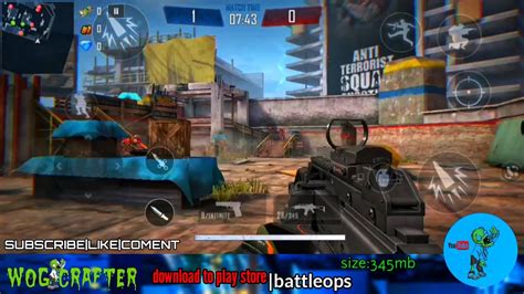 BATTLEOPS FPS GAME PLAY MOBILE YouTube