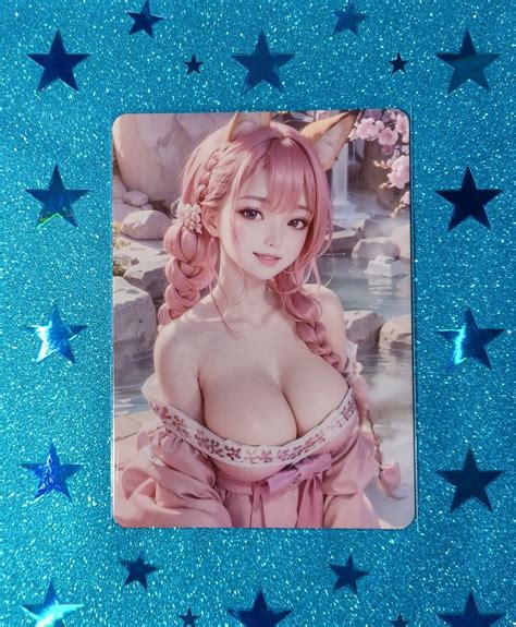 【未使用に近い】【1円スタート】acgカード セクシー美女 ホロカード コスプレ けも耳 着衣巨乳 両面印刷 セクシーカード 水着 の落札情報