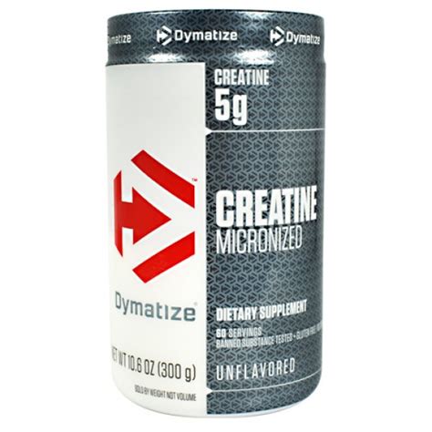 Dymatize Creatine Micronized Unflavored 300 Grams