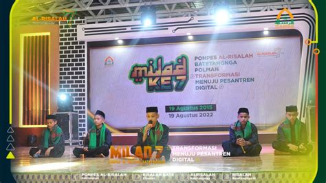 Tartil Al Quran Santri Ponpes La Risalah Batetangnga Special Milad Ke