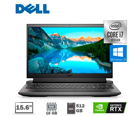 Laptop Dell G5 5510 15 6 Fhd Wva Core I7 10870h Hasta 5ghz 16gb Ddr4 512gb M 2 Ssd G5510