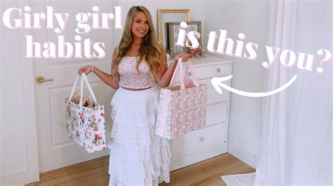 Things Only Girly Girls Will Relate To 7 Habits Of A Girly Girl Youtube