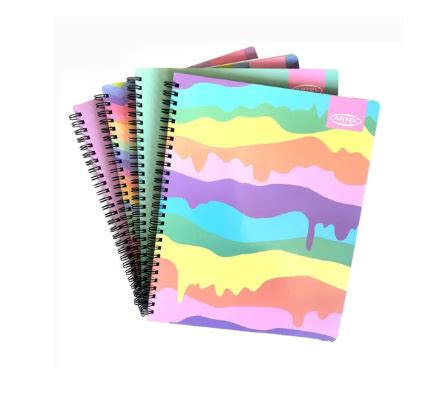 Cuaderno Universitario Arco Ris Pastel Artel Hojas Librer A Bulnes