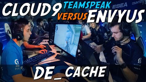 CS GO Cloud9 Teamspeak Vs Team EnVyUs Cache ESL ESEA Pro League