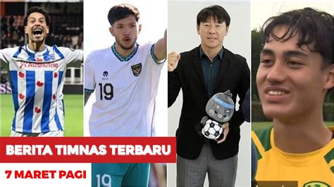 Berita Timnas Terbaru Hari Ini Kamis Maret Pagi Kabar Timnas